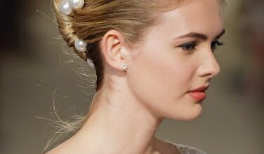 Wedding Hairstyle inspiration from 2015 bridal fashion week New York