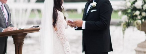 A Perfect Outdoor Wedding Ceremony in Ireland