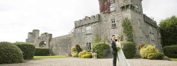 An Intimate Wedding Was Celebrated In A Castle