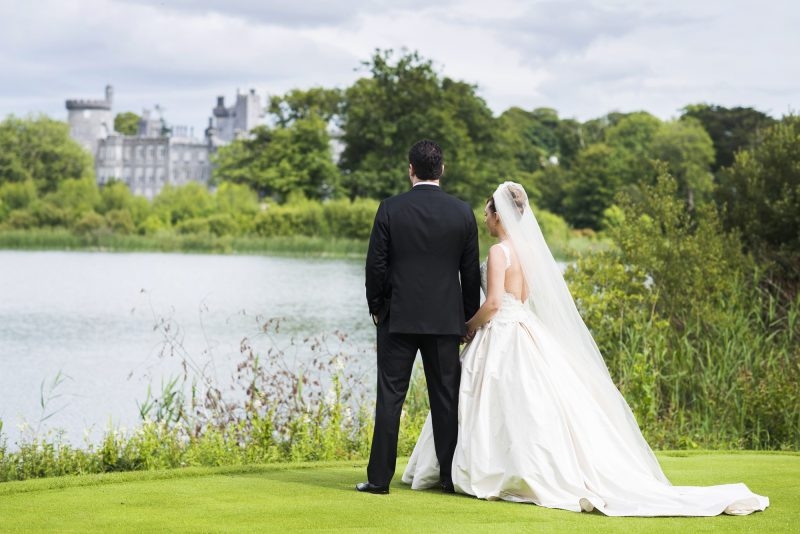 Wedding Planner,Wedding in a Castle ,Dromoland Castle Wedding,Couture Wedding gown,Lakeside wedding
