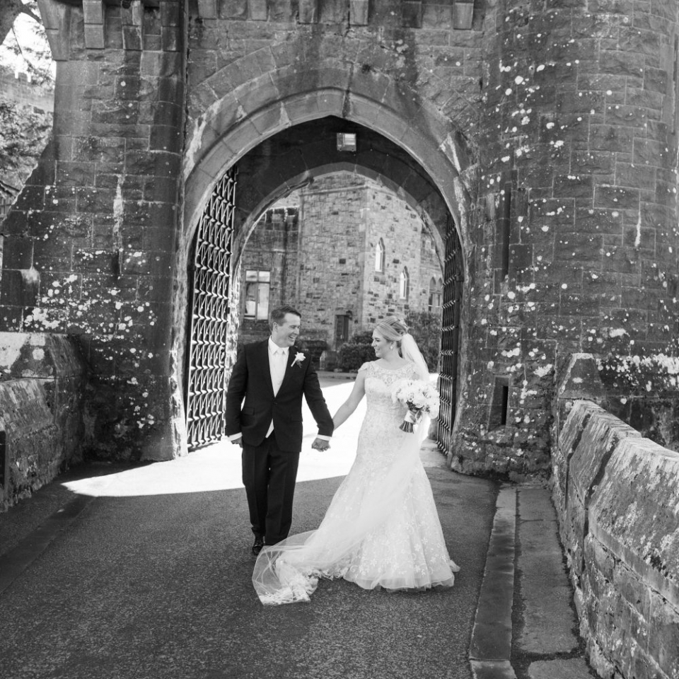 Wedding Couple at Ashford Castle