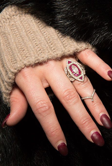 Ashlee Simpson engagement ring Ruby Neil Lane