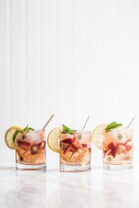 A Summery Rosé Spritzer