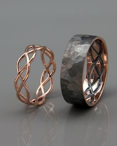 Ring with celtic symbols