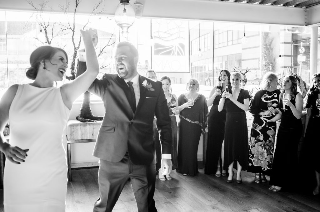 Couple during the First Dance