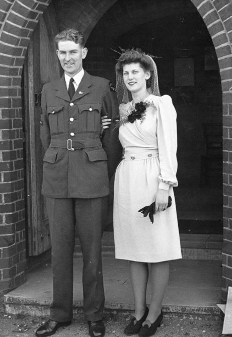 1940s Wedding Dress