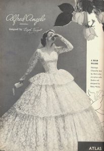 1950s Wedding Dress