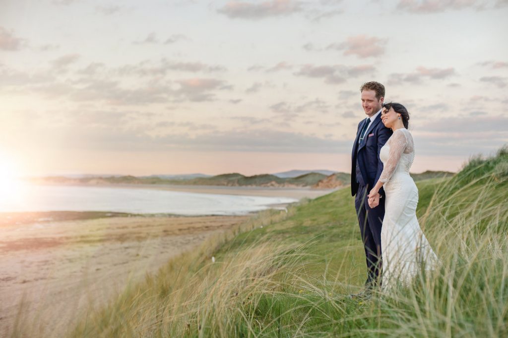 Couple looking at the sea